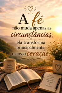 a fé e a ação de deus